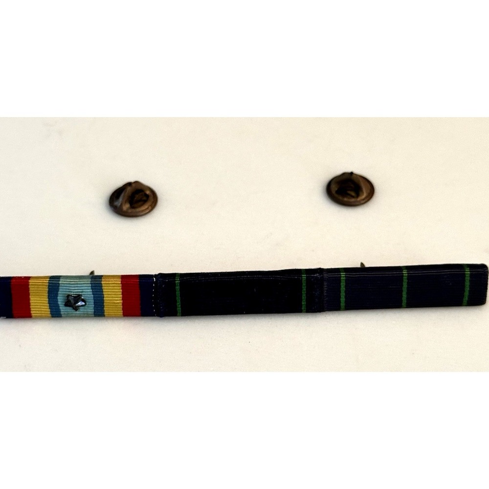 US Military Ribbon Bar Pin National Defense‎ Service Star Lapel Pin